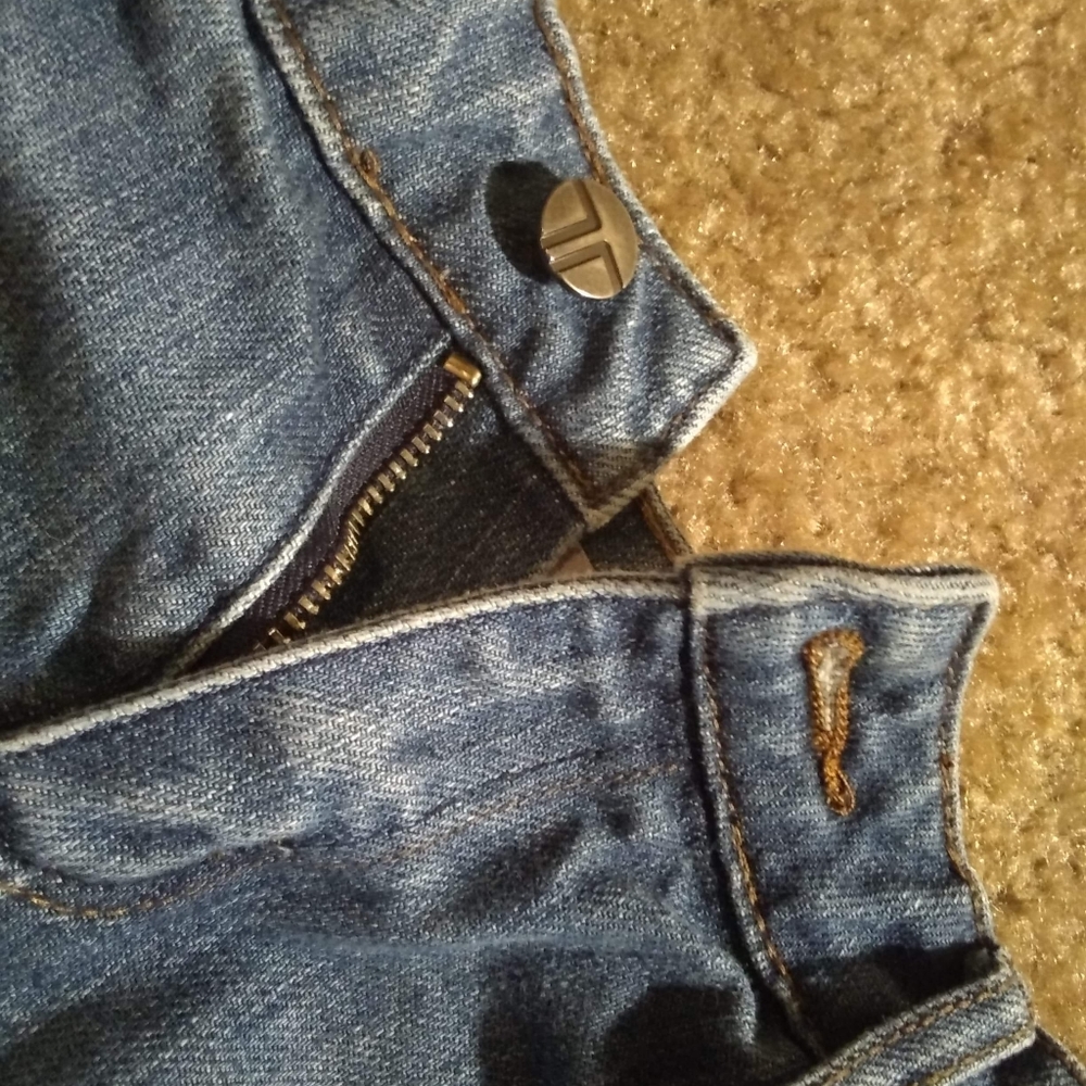 Tractr Blue Jean Shorts